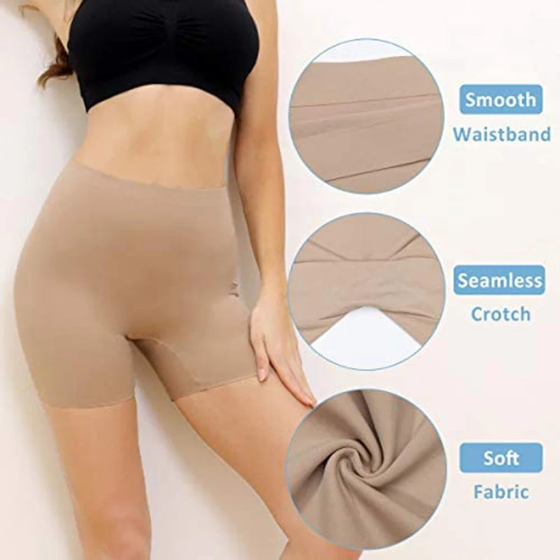 Thigh Slimmer Shapewear Panties for Women Slip Shorts High