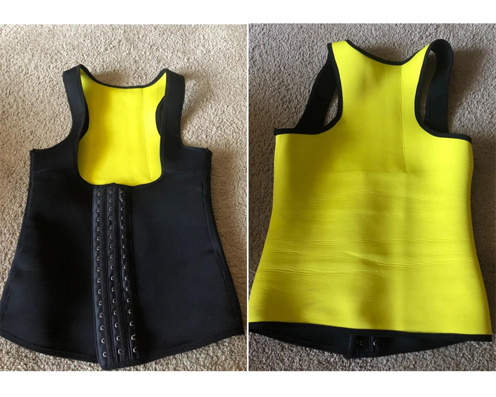 Body Slimming Shapewear Vest Waist Trainer Sweat Sport