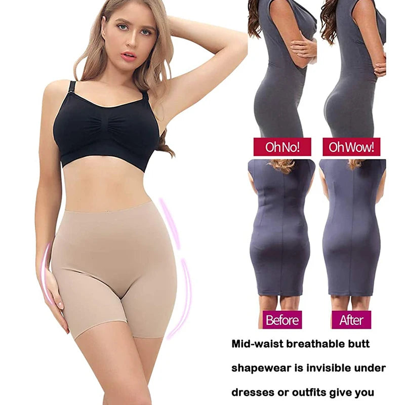 Thigh Slimmer Shapewear Panties for Women Slip Shorts High