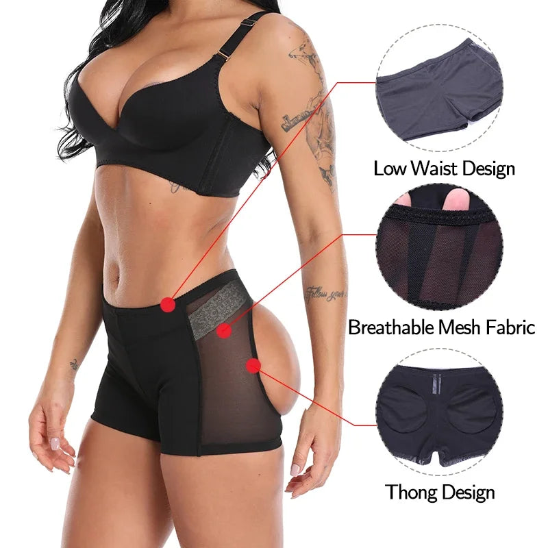 Women Butt Lifter Panties Enhancer Tummy Control Body