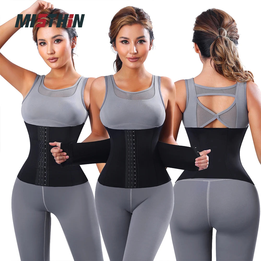 MISTHIN Women Ice Silk Shapewear Tummy Control Body