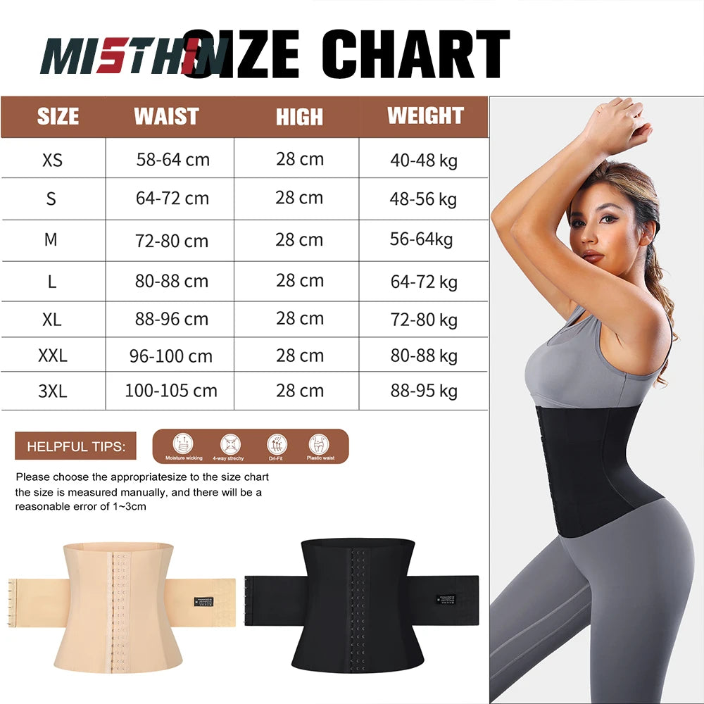 MISTHIN Women Ice Silk Shapewear Tummy Control Body