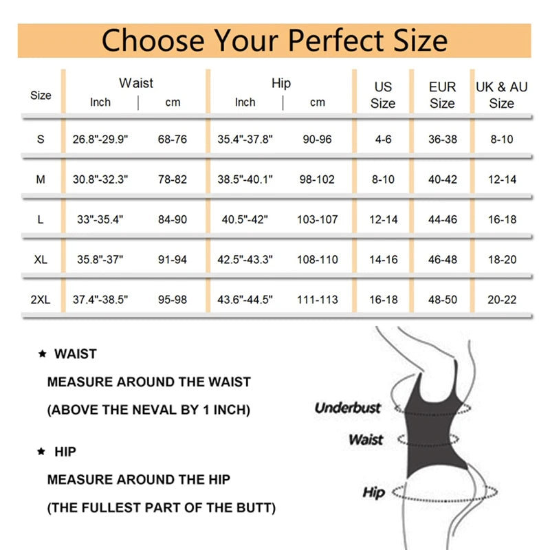 Women's Waist Trainer Body Shaper Tummy Control High