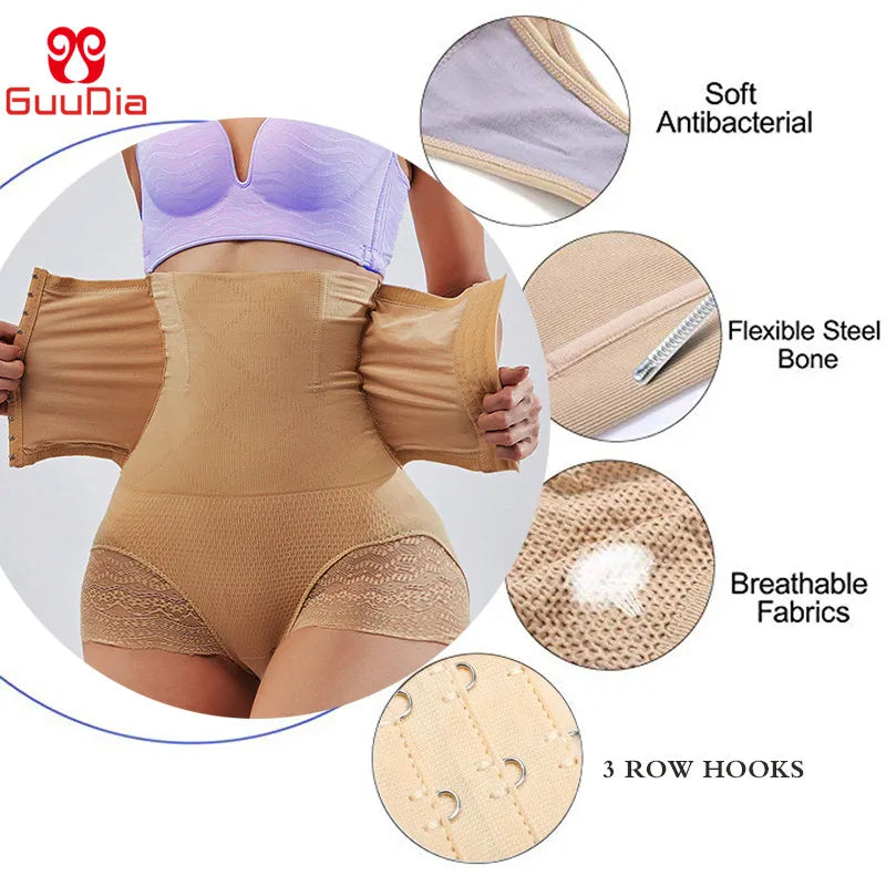 GUUDIA Tummy Control Panties Women Body Shaper High