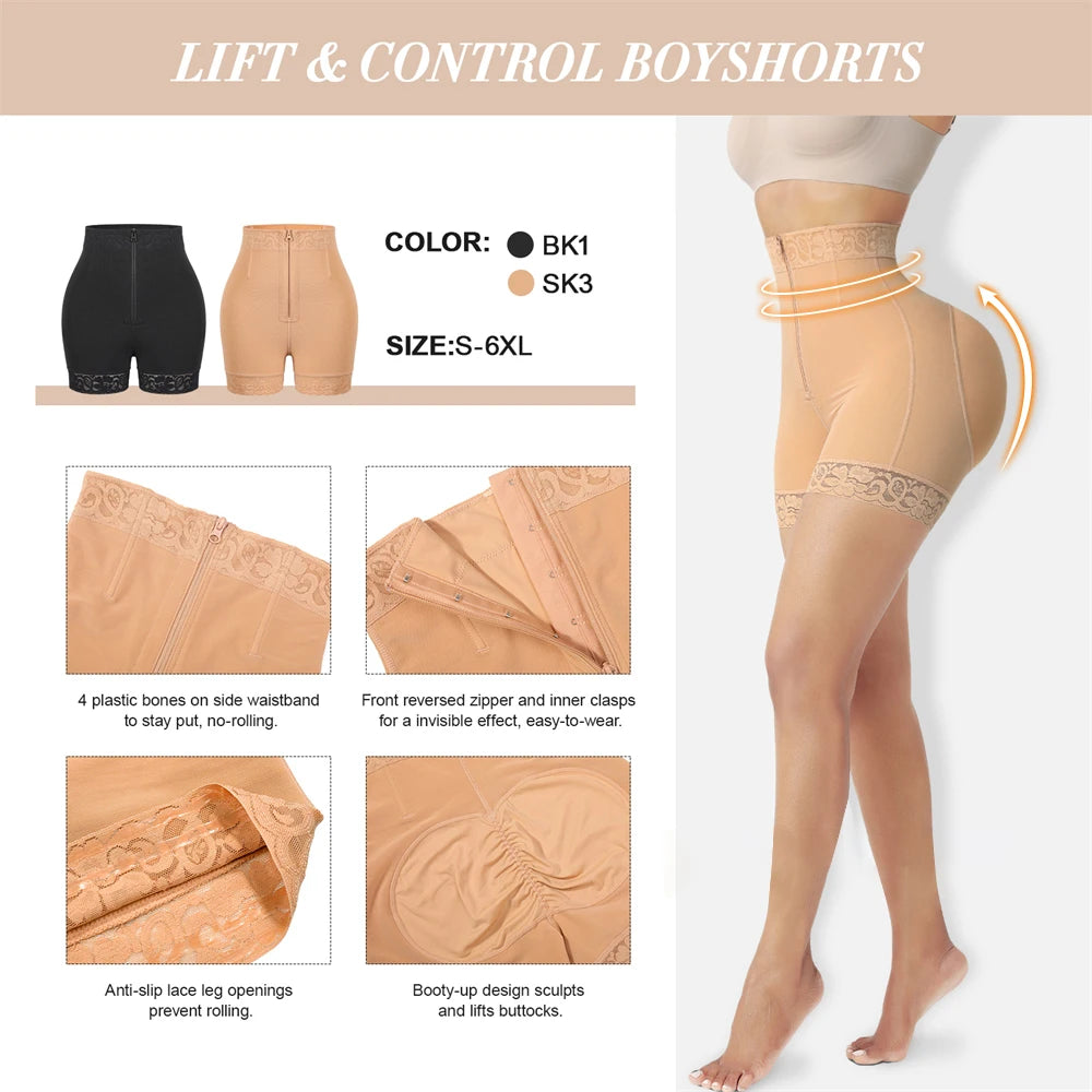 Fajas Colombianas Waist Trainer Butt lifter Body Shapewear