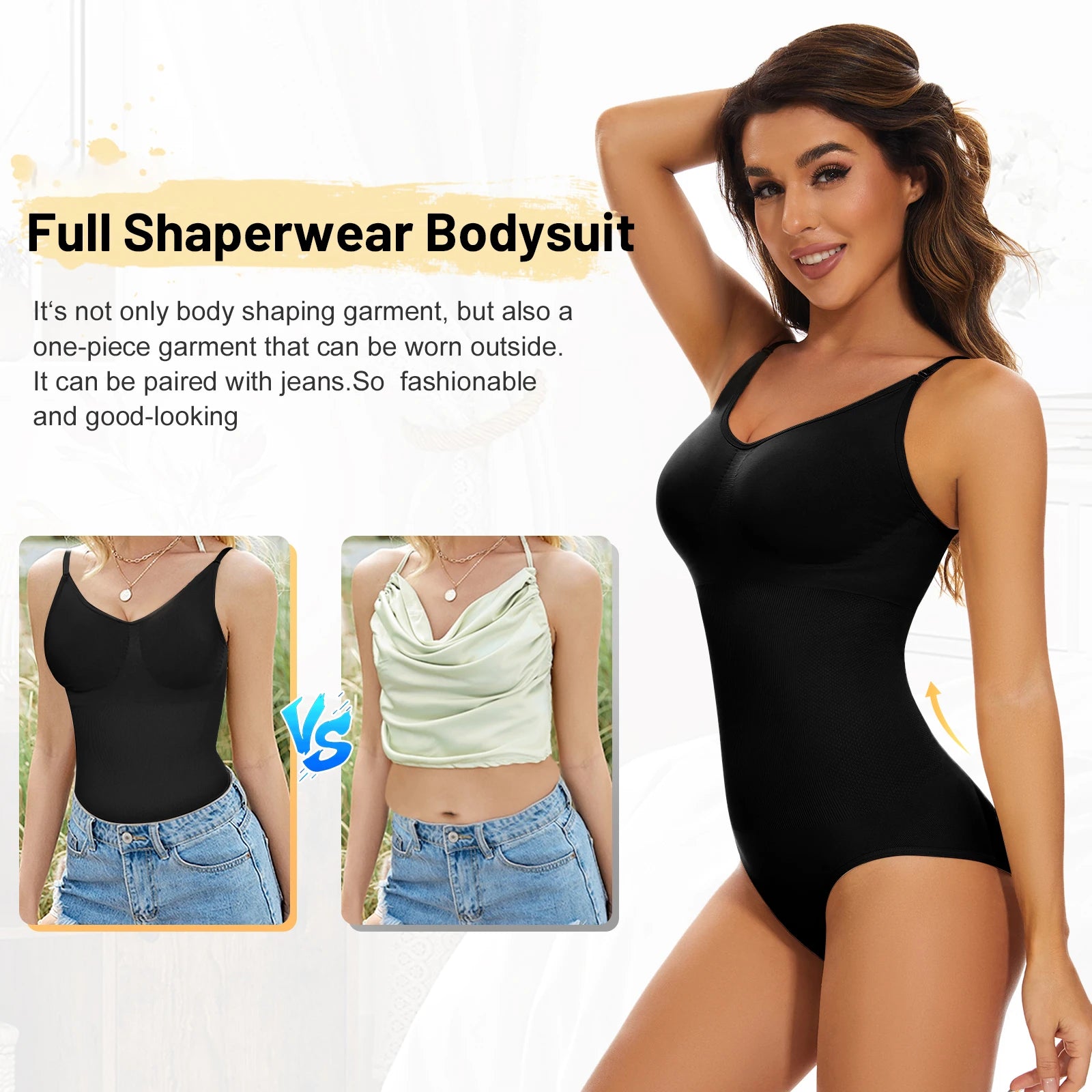 Sculpting Bodysuits for Women Tummy Control Body Shaper