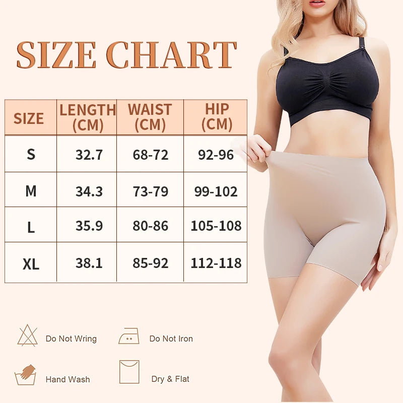 Thigh Slimmer Shapewear Panties for Women Slip Shorts High