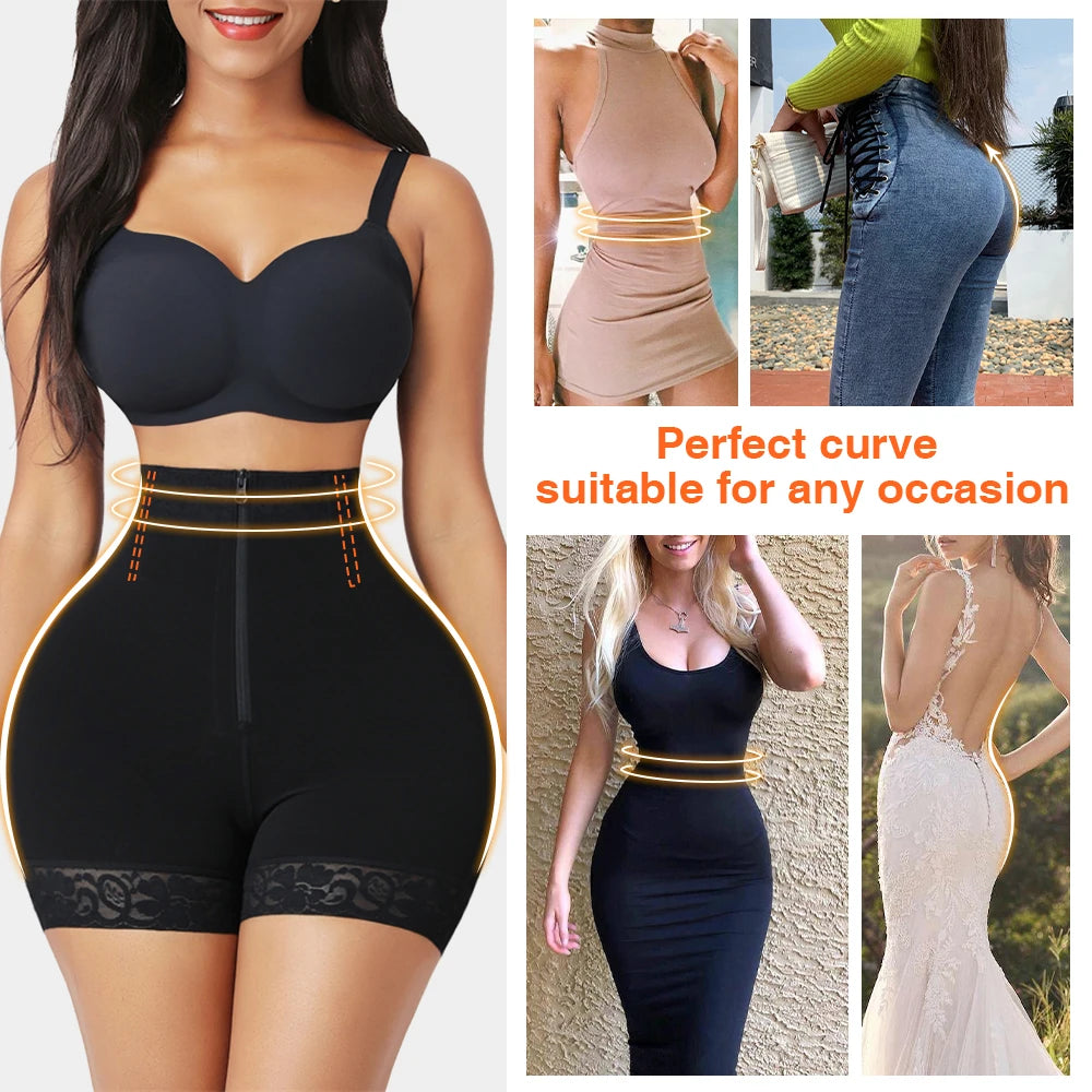 Fajas Colombianas Waist Trainer Butt lifter Body Shapewear