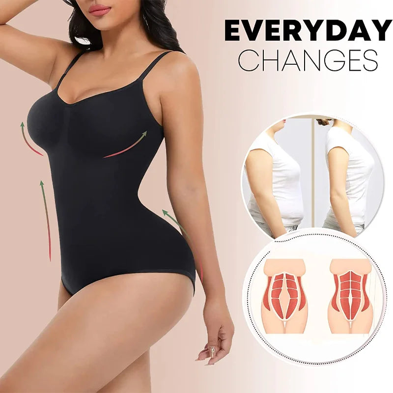 Bodysuit Shapewear Women Full Body Shaper Tummy Control